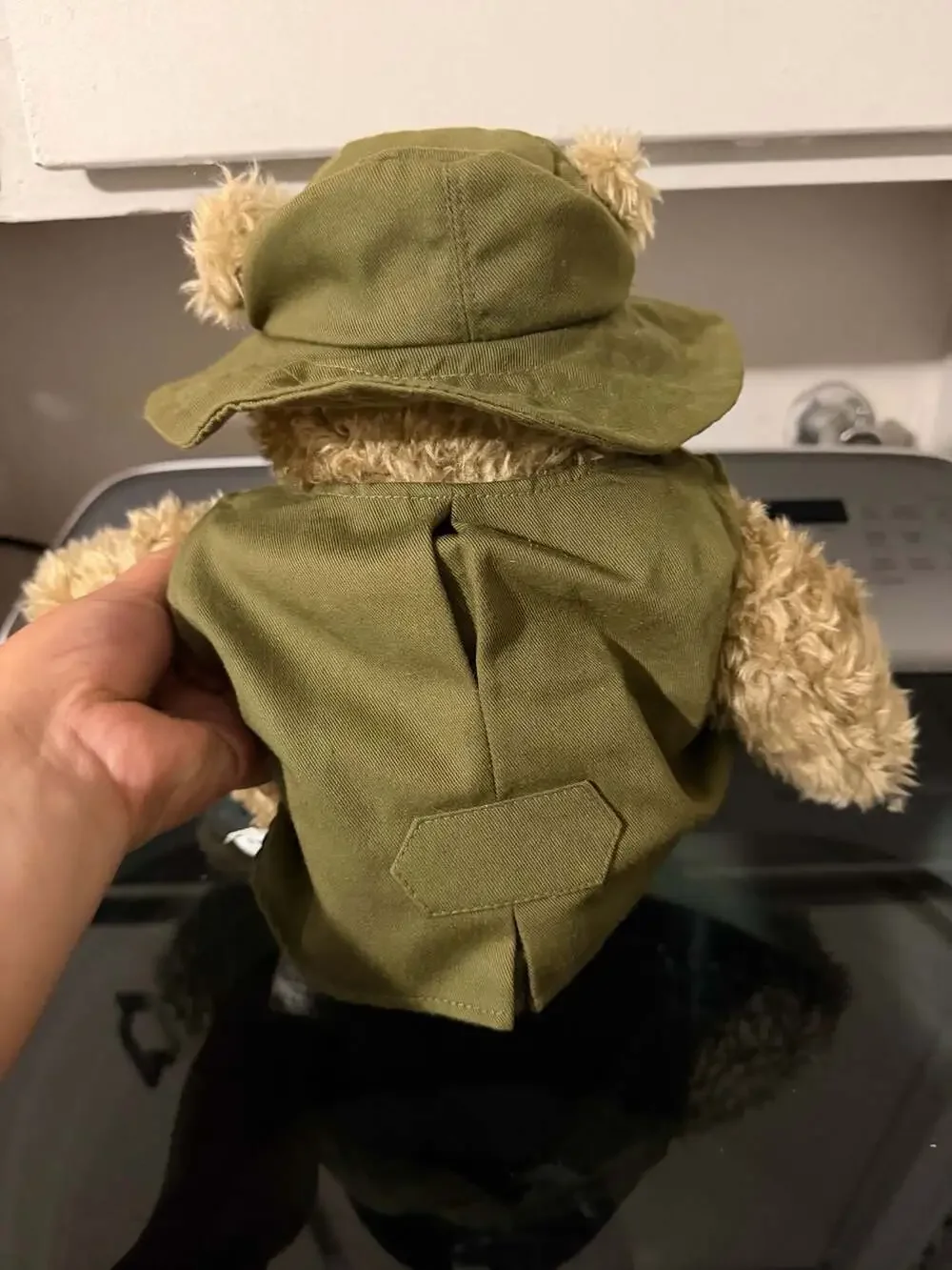 Build-A-Bear Workshop Teddy Bear with Fisherman Vest and Hat Outfit